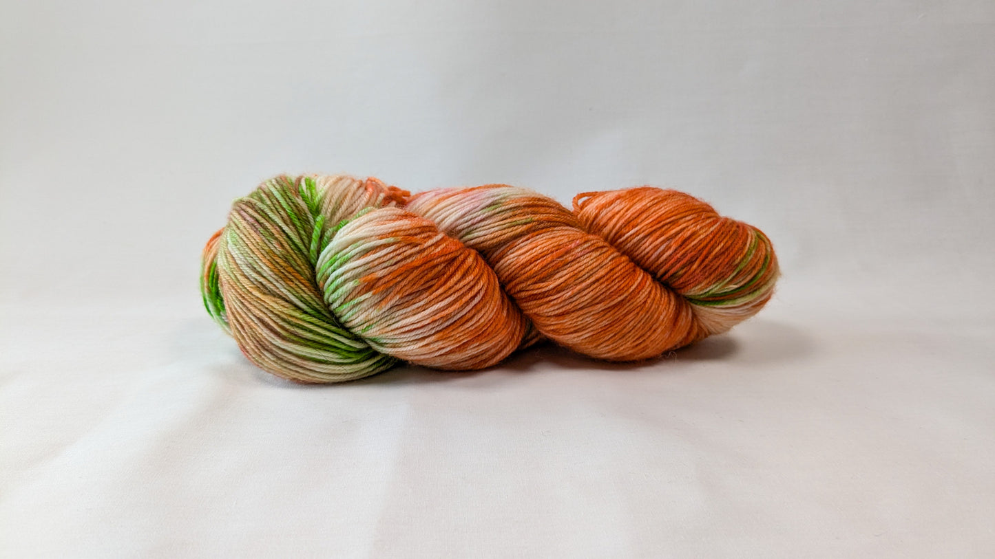 Sunset on the Hill - Hand Dyed 100% Fine Superwash Merino Wool