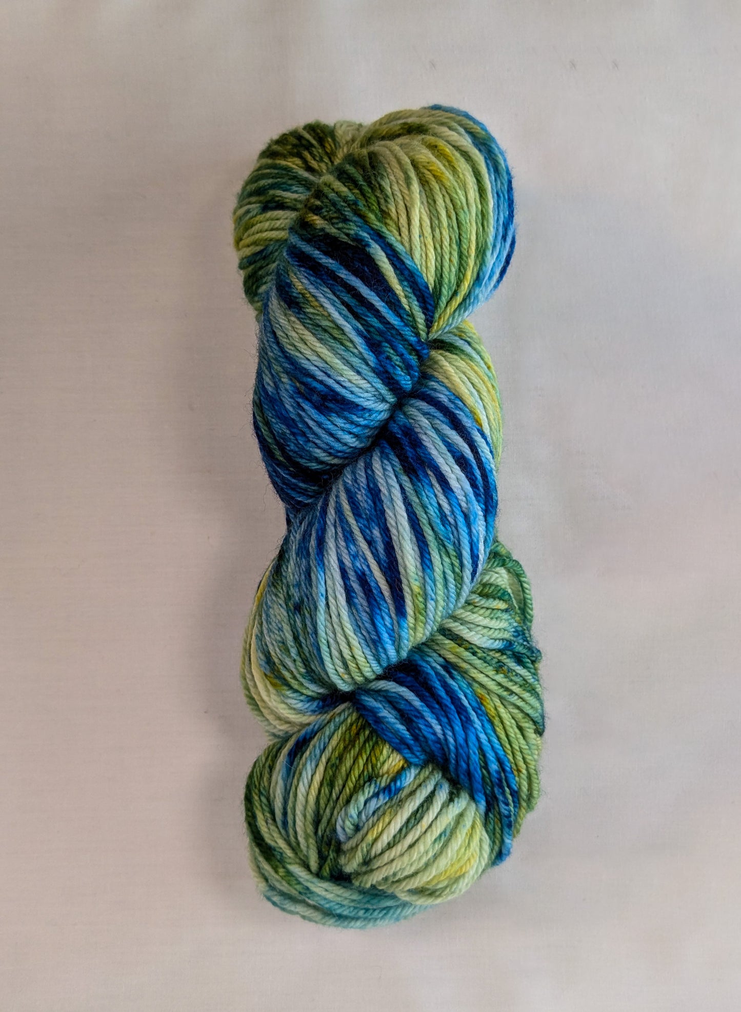 Starry night - Hand Dyed 100% Fine Superwash Merino Wool