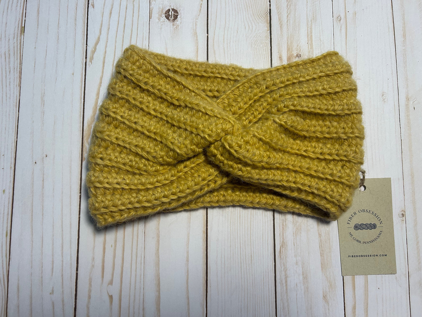 Crochet Twist Headband