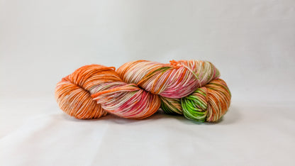 Sunset on the Hill - Hand Dyed 100% Fine Superwash Merino Wool